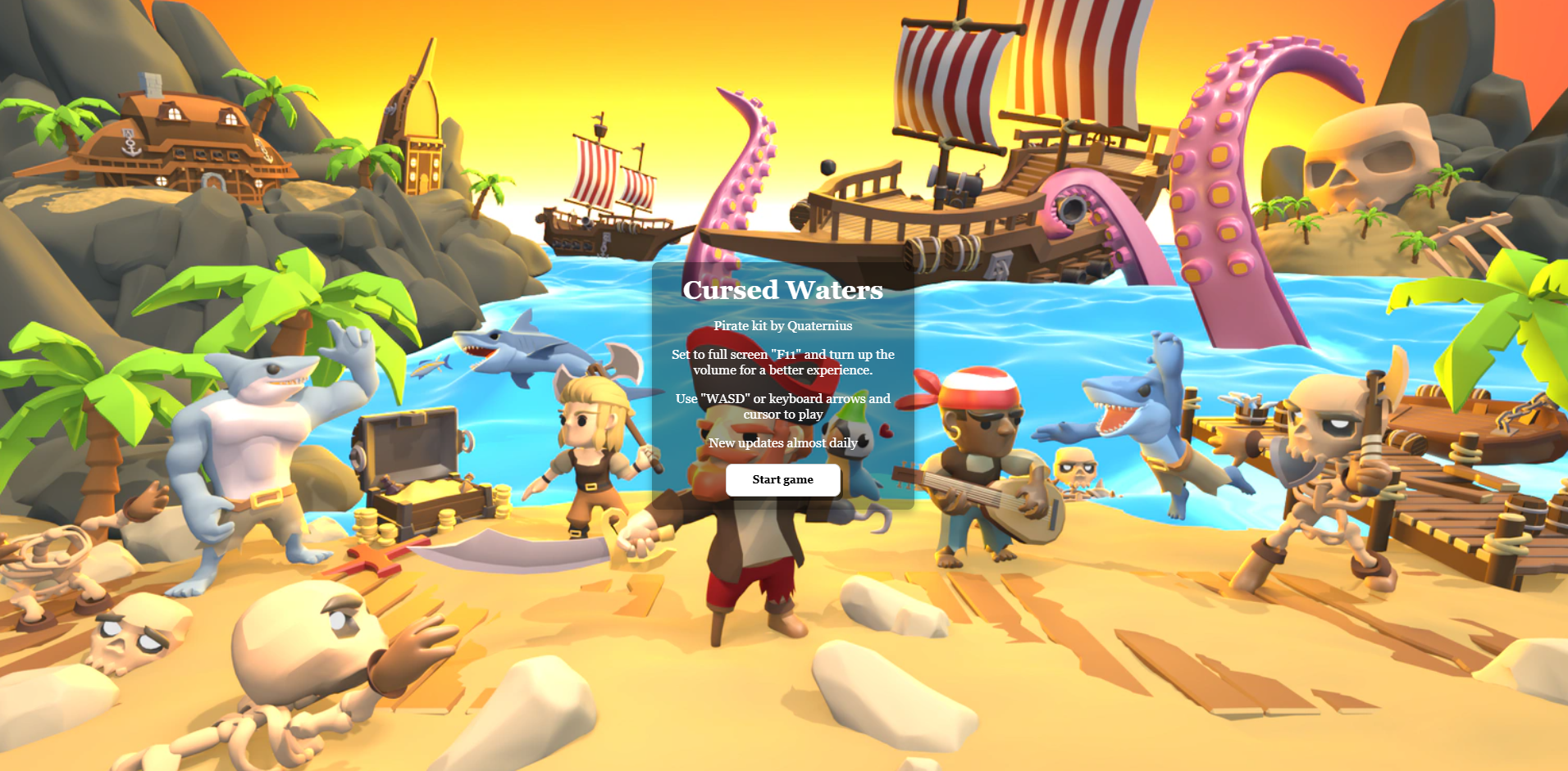 Videojuego Cursed Waters